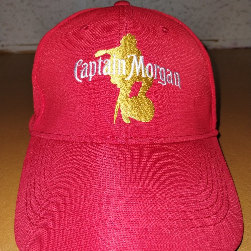 Red Captain Morgan Cap
